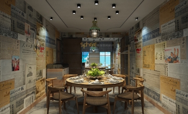 山东中式家常菜店餐饮设计团队