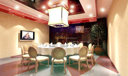 山东中式海鲜餐馆餐饮设计